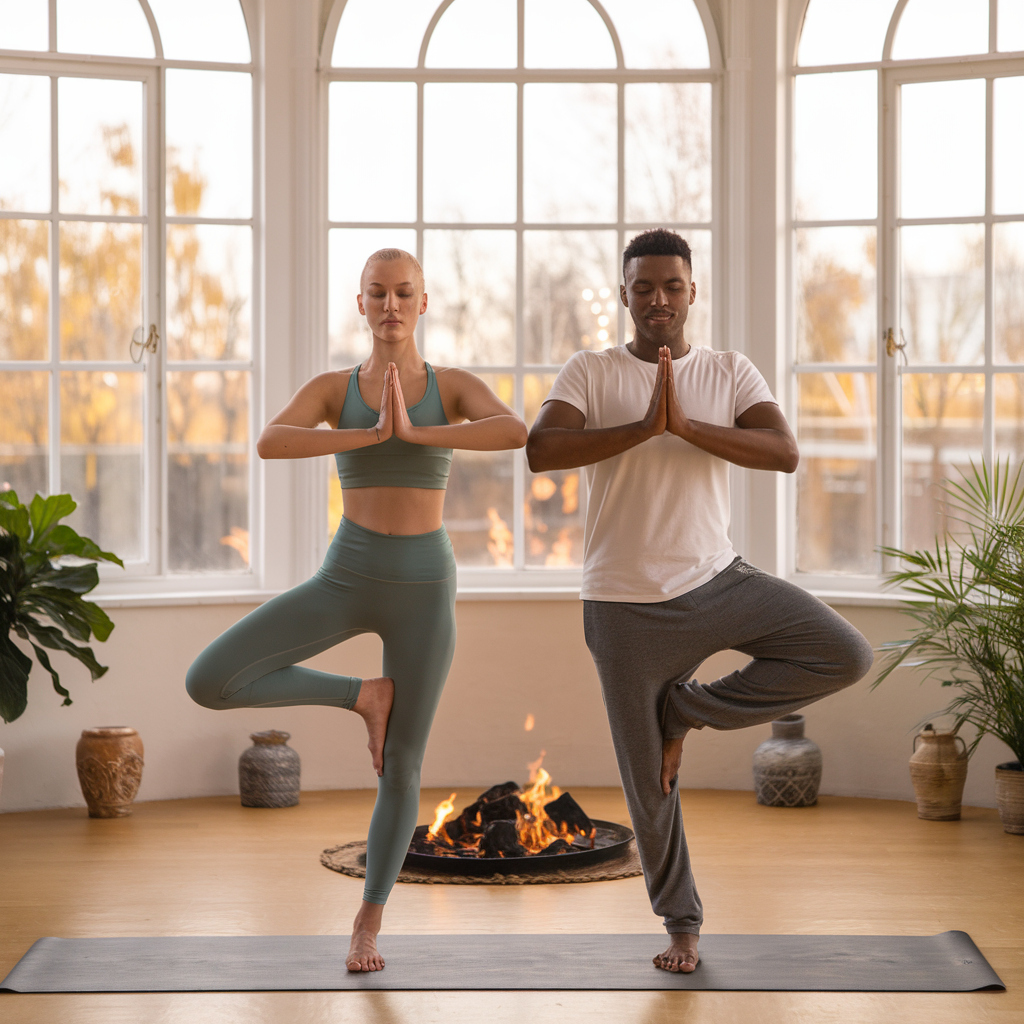 Yoga für Paare: Gemeinsame Rituale für mehr Verbindung